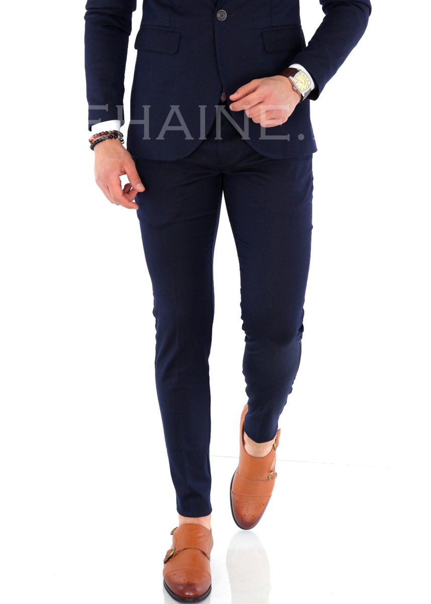 Pantaloni barbati eleganti ZR A9027 O2-2